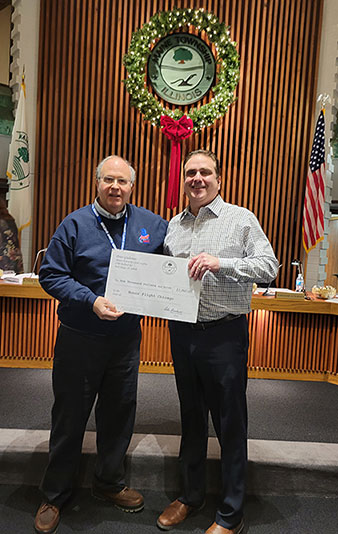 Honor Flight Donation Check